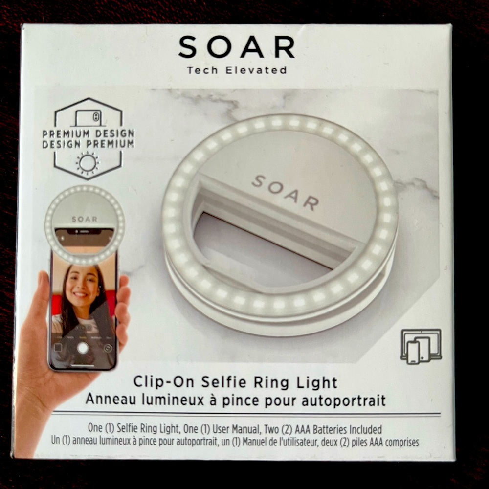 SOAR Clip-on Selfie Ring
